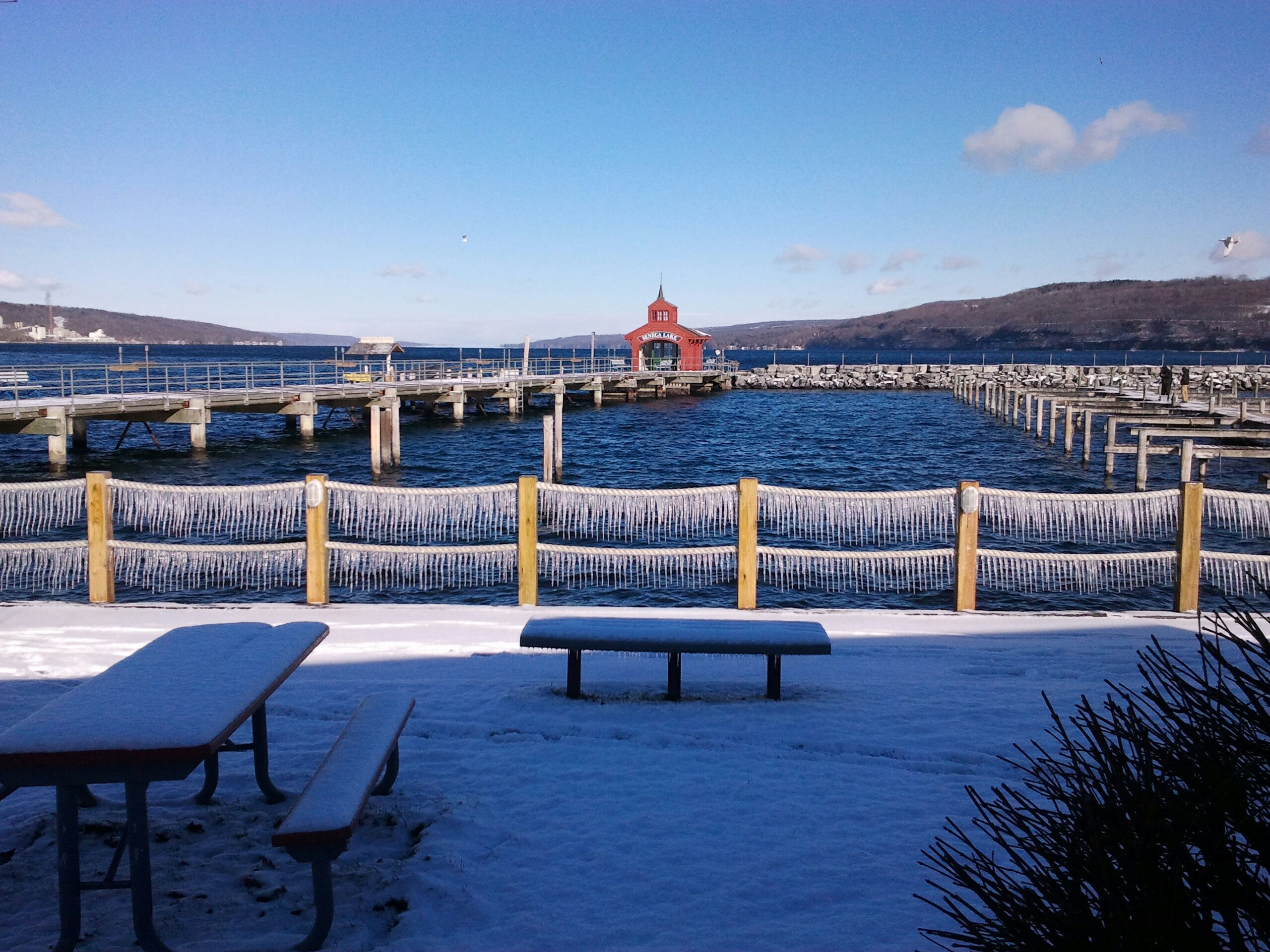Winter on Seneca Lake